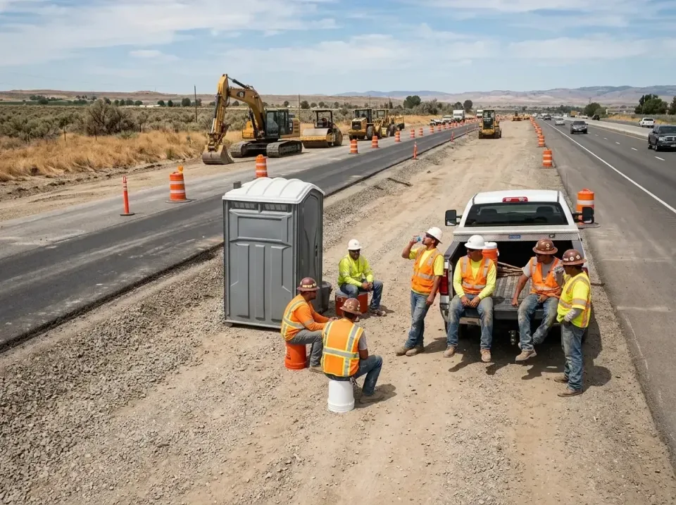 highway-road-construction-crew-007 — frequently asked questions, Porta Potty and Restroom Rentals in Merritt Island, FL